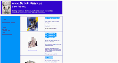 Desktop Screenshot of drink-water.ca